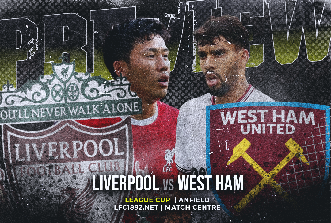 Pohár, který nezajímá? Reds čeká EFL Cup mezi důležitými ligovými zápasy. Na Anfield dorazí West Ham