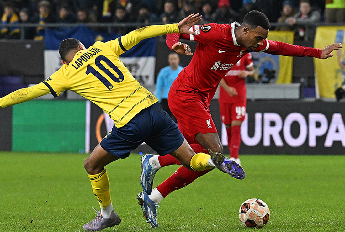 8 odchovancov v základe i prehra v Bruseli. LFC na záver E-skupiny Europa League prehral na pôde St. Gilloise