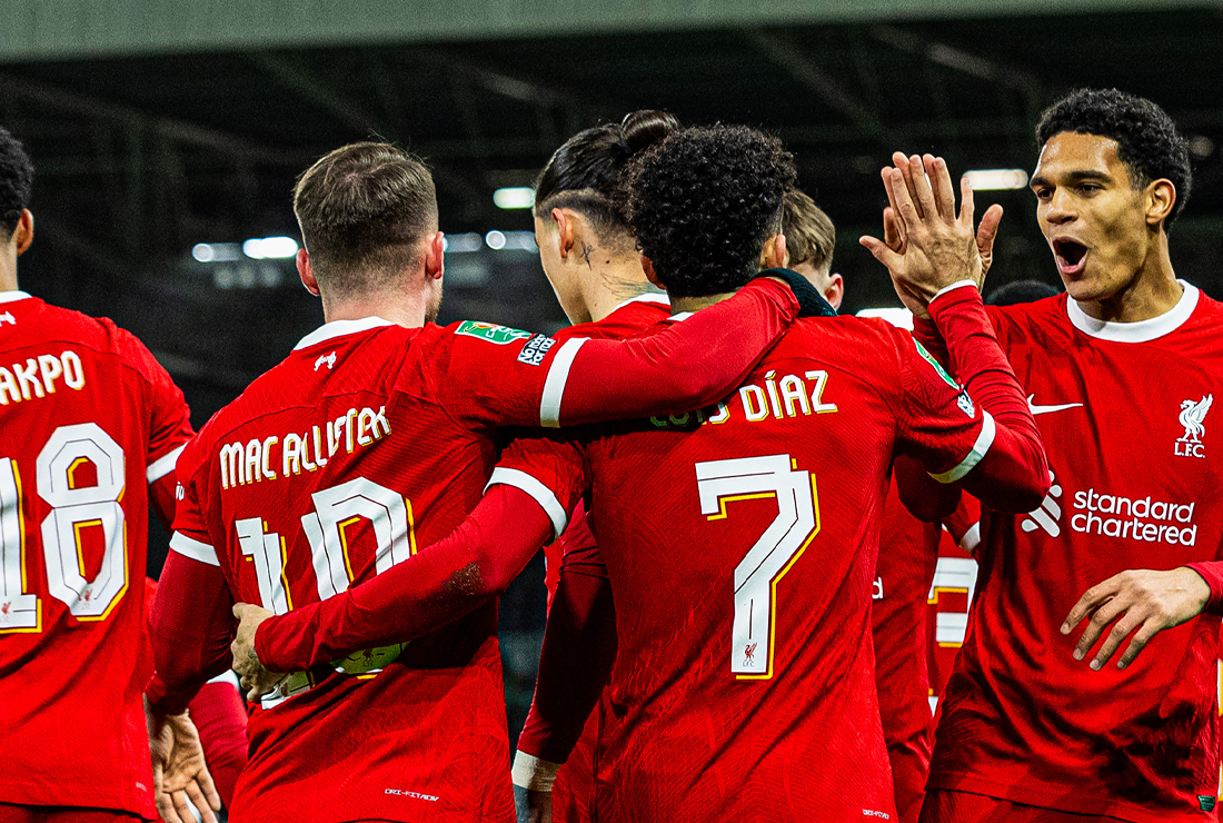 Fulham – LFC 1:1, hodnotenie hráčov: Skvelé predstavenie A. Mac Allistera i L. Díaza, kvalitne aj obrana, a tak si zahráme vo finále League Cupu