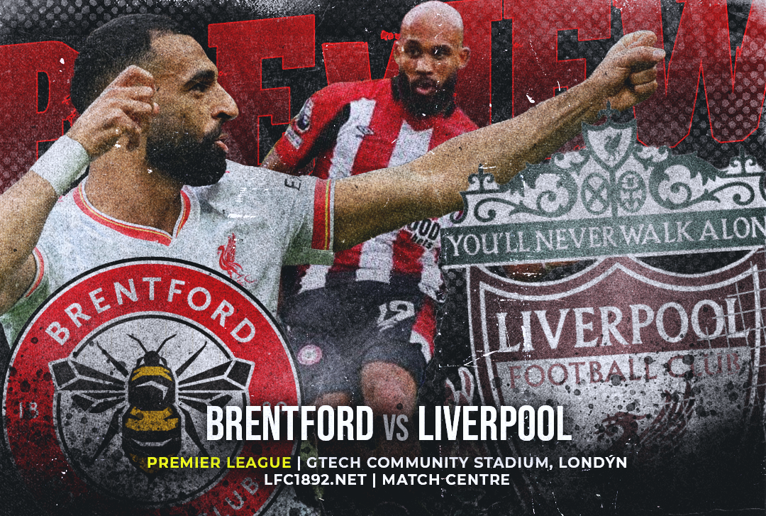 LFC cestuje do Brentfordu po prvú ligovú výhru v 2025, proti ale bude strelecky najlepší tím na domácom trávniku