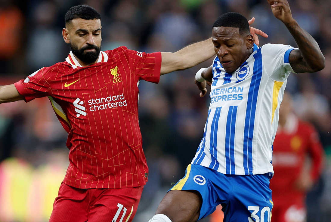 Parádní otočka s Brightonem ve 2. poločase! Tři body zůstávají na Anfieldu a Liverpool je první v tabulce