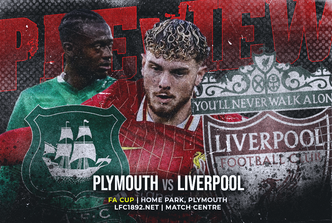 FA Cup, výrazné zmeny v zostave a Plymouth. LFC cestuje na juh Anglicka, kde ho čaká strádajúci druholigista