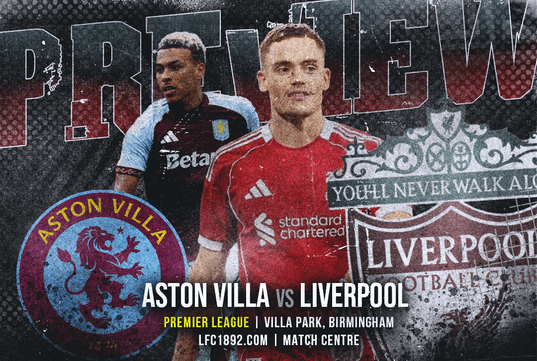 Predposledným súperom LFC v 25/26 je obľúbená Aston Villa. Do Ligy majstrov chcú oba tímy