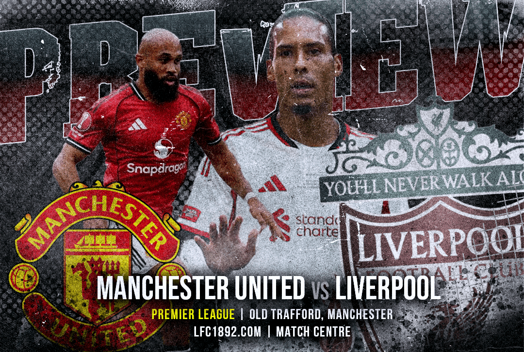 LFC cestuje na najväčšie anglické derby na Old Trafford. Od Man Utd i od 3. priečky ho delia 3 body