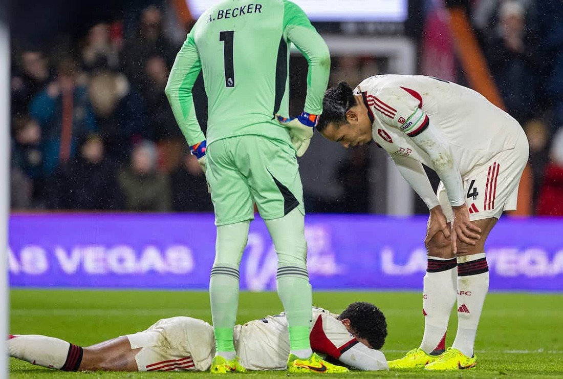 Bournemouth vs LFC 3:2, hodnocení hráčů: Alespoň standart u jednoho dvou hráčů