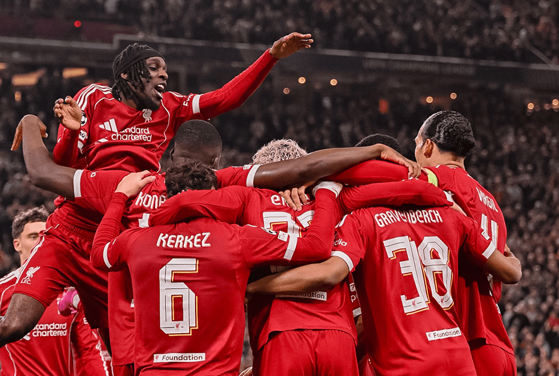 Konečne LFC, aký si predstavujeme. Famóznym predstavením zmiatol Galatasaray 4:0 a je vo štvrťfinále Ligy majstrov!
