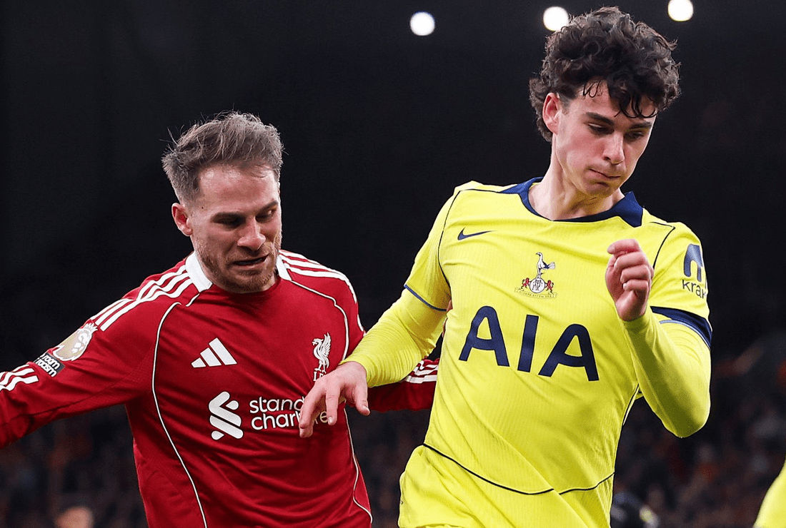 LFC vs Tottenham 1:1, hodnotenie hráčov: Wirtz s Frimpongom na facku, o výhru nás napokon pripravili skúsení hráči