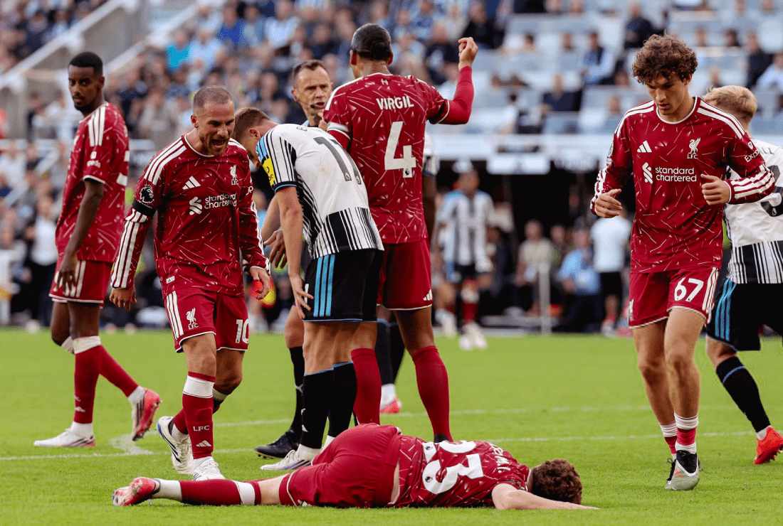 Šialený záver v St. James‘ Parku: Szoboszlai zachránil pre LFC v otvaráku proti Newcastlu aspoň bod