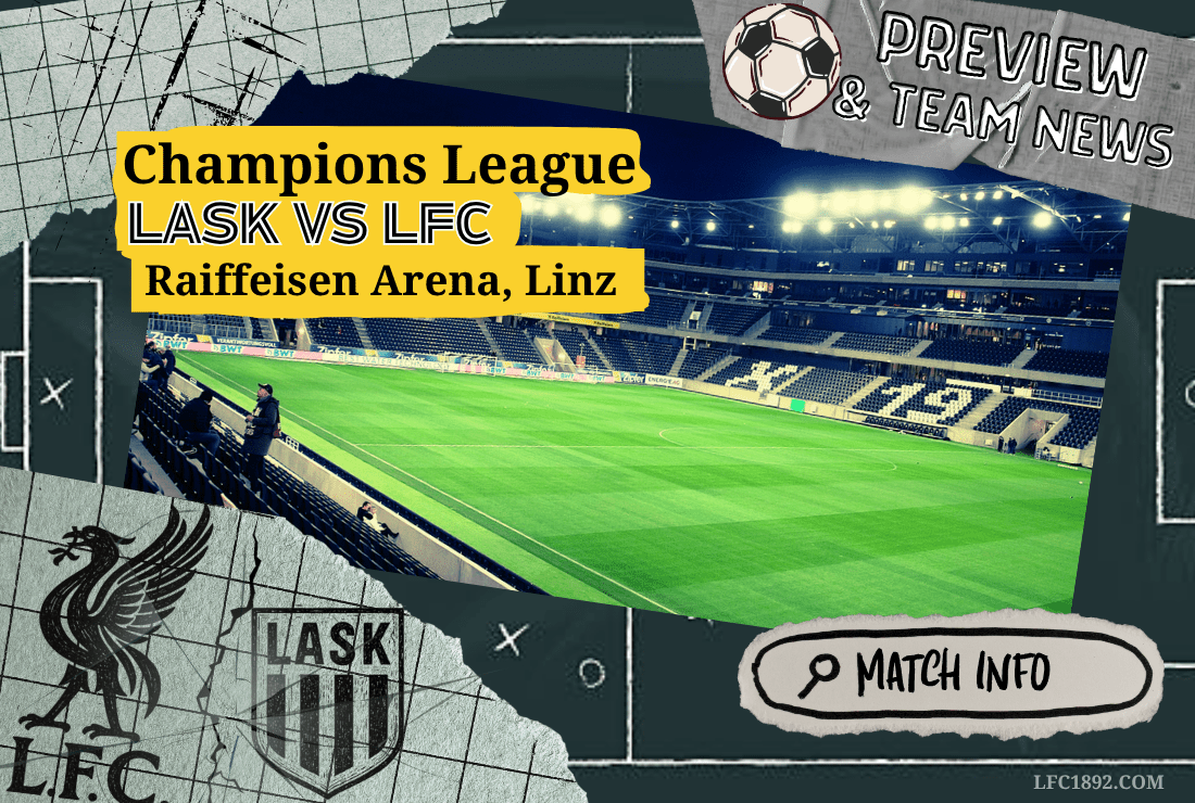 LFC potrebuje v Rakúsku zabudnúť na výprask od Man City. Liga majstrov pokračuje na trávniku LASK-u
